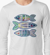 Three Sardines 1 Long Sleeve T-Shirt