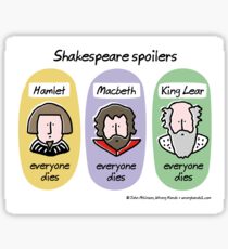 Shakespeare Stickers 