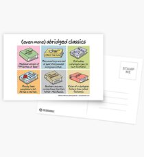 (noch mehr) gekürzte Klassiker Postkarten
