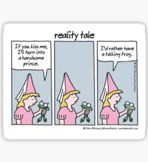 reality tale Sticker