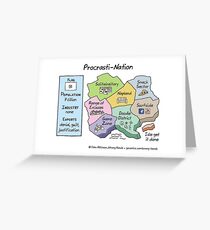 Procrasti-Nation Greeting Card