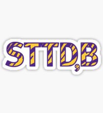 LSU Tigers - Neck STTDB Sticker