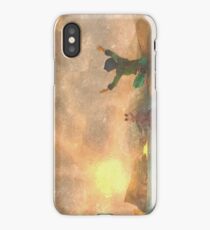 Yoga face to the Sun - 瑜伽面对太阳 iPhone Case/Skin