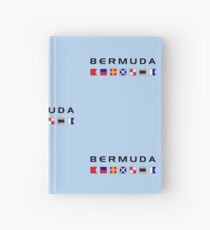 Bermuda Maritime Nautical Signal Flags Color-Light Hardcover Journal