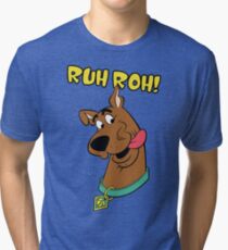 Scooby Doo: Ruh Roh Tri-blend T-Shirt