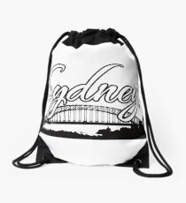 Sydney NSW Australia Design Drawstring Bag