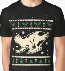 Christmas Japanese Bobtail Cat Gift Graphic T-Shirt