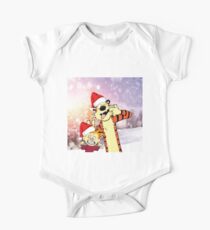 Hobbes Christmas One Piece - Short Sleeve