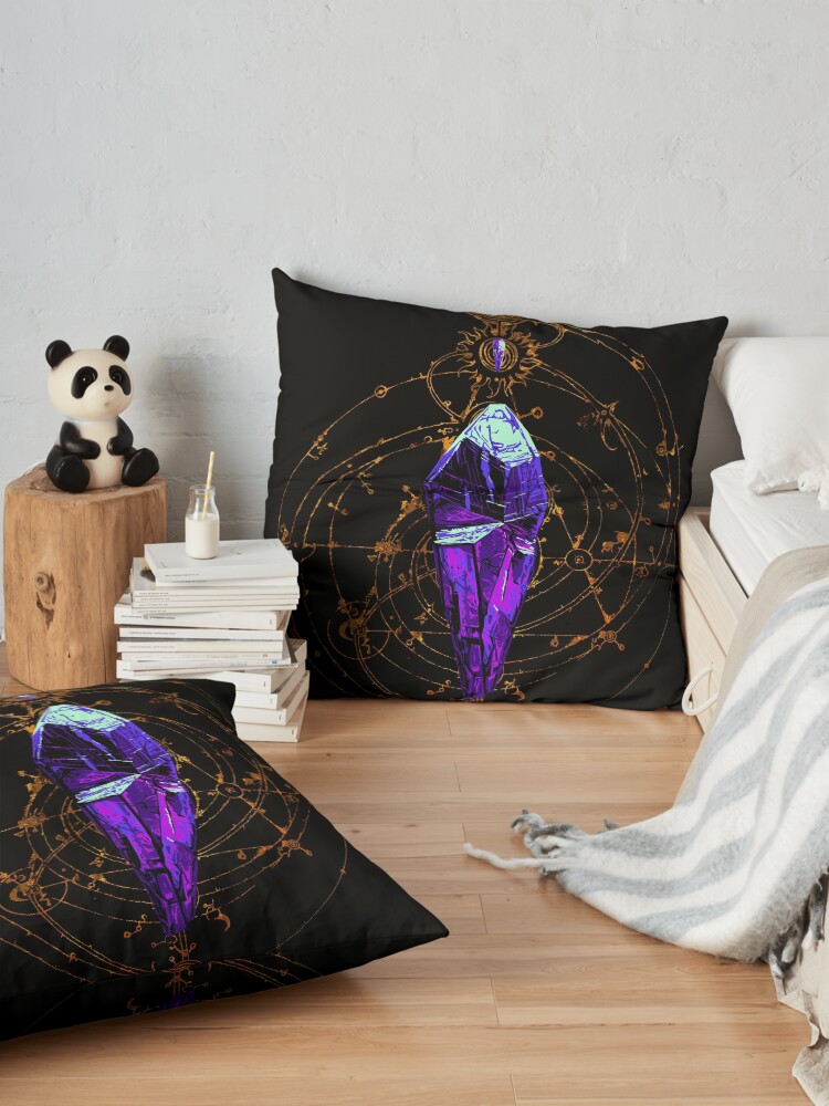 Alternate view of Convergence Floor Pillow