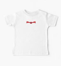 Funny Thin Red Line Firefighter Bowtie 9 11 911 Patriot Day Baby Tee
