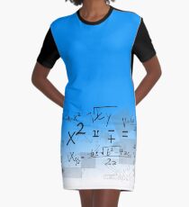 mathematics Graphic T-Shirt Dress