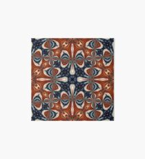 Bags Under My Eyes in Blue and Orange Art Board