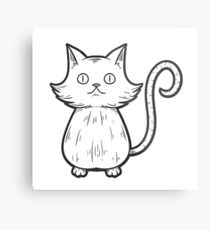 Cute Cat Metal Print