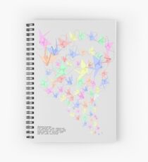 Senbazuru Spiral Notebook