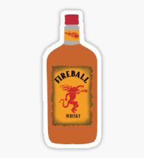 Fireball Sticker