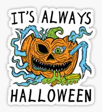 It's Always Halloween Sticker