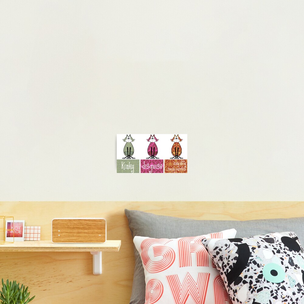 KINKY KITTY - Kinky Disguise Photographic Print