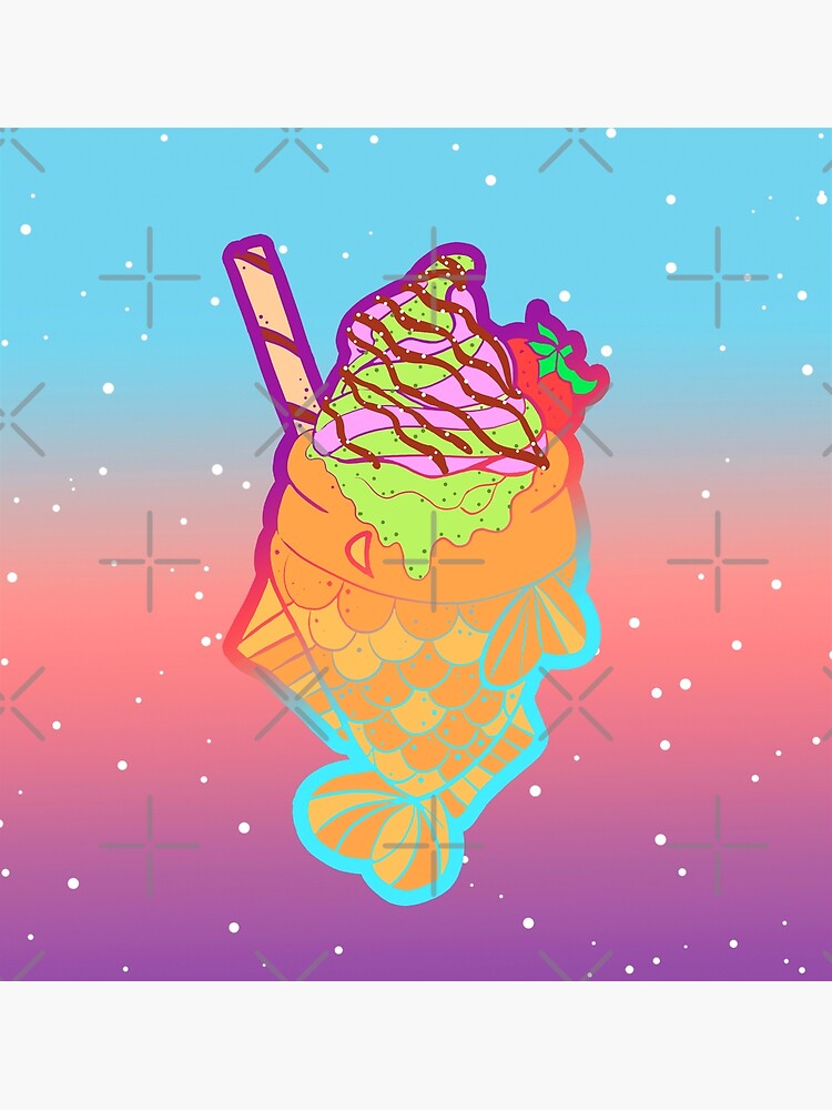 Taiyaki Ice Cream 1 by EmeraldSora