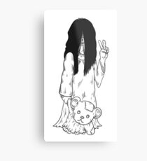 Cute Ghost Kid Metal Print