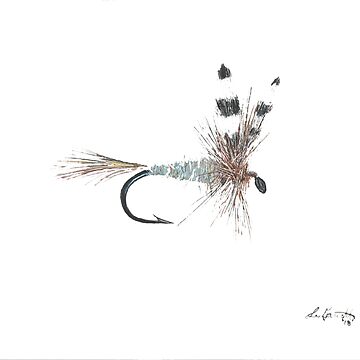 Reel Fly Fishing Lure Poster for Sale by CulverCrafts