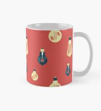 Antique glass bulbs drop orange Mug