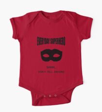 Everyday Superhero Short Sleeve Baby One-Piece
