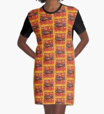Sardine 5 Graphic T-Shirt Dress