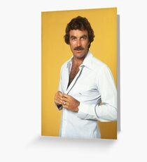 Tom Selleck Grußkarte