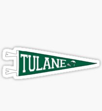 Tulane Pennant Sticker