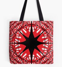 #abstract #star #christmas #pattern #decoration #light #design #blue #holiday #glass #illustration #texture #shape #snowflake #winter #red #snow #architecture #xmas #art #white #circle #symbol Tote Bag