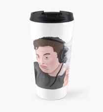 Elon Musk Smoking Weed Meme Thermosbecher