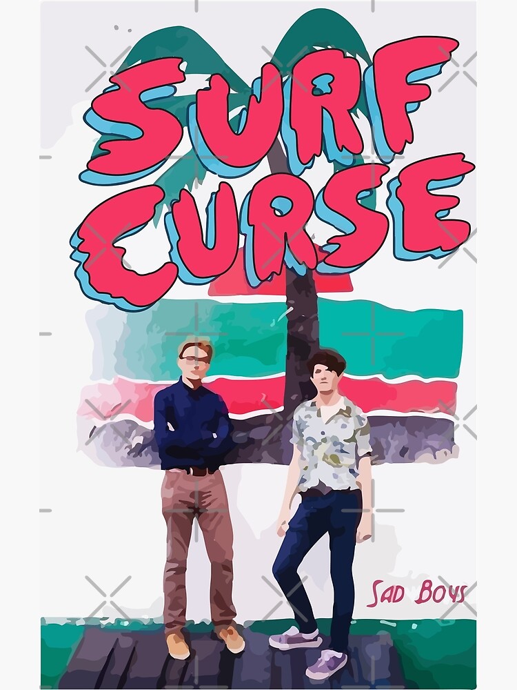 "Surf Curse" Poster by carolyncastro Redbubble