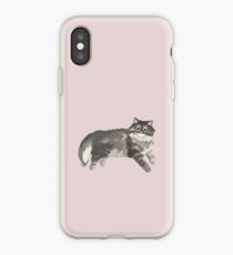 Norwegian forest cat iPhone Case