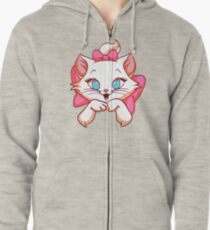 Aristocats Marie! Zipped Hoodie