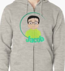 Custom Jacob Zipped Hoodie