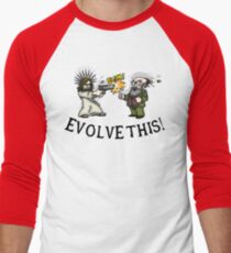 Evolve this!! Men's Baseball ¾ T-Shirt
