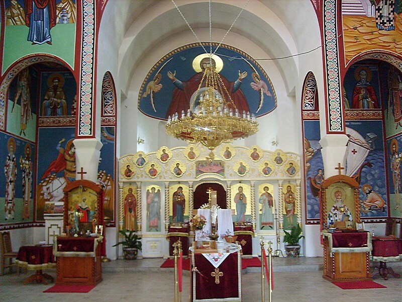 "The interior of the Orthodox Church" by Ana Belaj | Redbubble