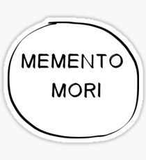 Memento Mori Sticker