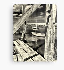 Jetty Metal Print
