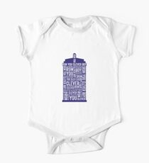 Run you clever boy One Piece - Short Sleeve