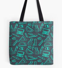 Back To School Theme Doodle Tote Bag