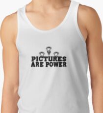 PICTURES ARE POWER Men's Tank Top