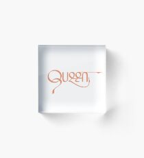 THE QUEEN OF RAP Acrylic Block