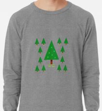 Tannenbäume Leichtes Sweatshirt