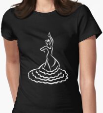 Flamenco Women's Fitted T-Shirt