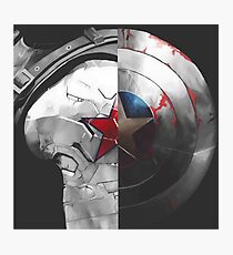 The Shield and the Soldier Photographic Print