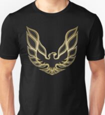 Smokey und der Bandit 1977 Pontiac Firebird Trans-Am genaue Replica Hood Logo Slim Fit T-Shirt