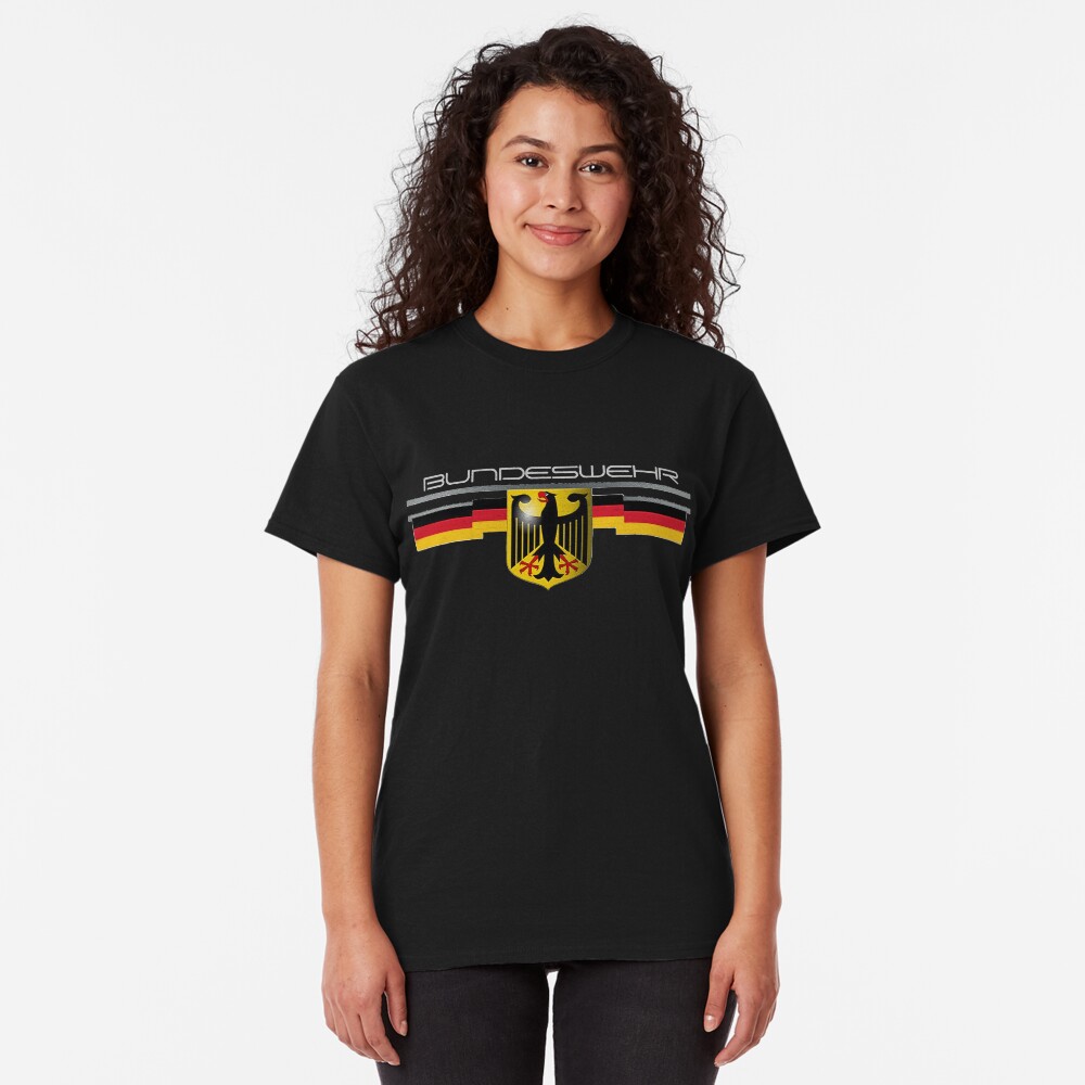 Bundeswehr German Eagle and Flag Classic T-Shirt