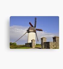 Windmill in Skerries Canvas Print