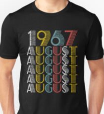Vintage August 1967 Style Unisex T-Shirt